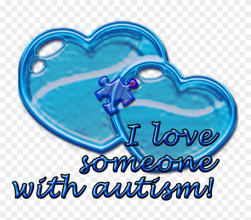 As April Is Autism Awareness Month, I Am Continually - Heart Clipart