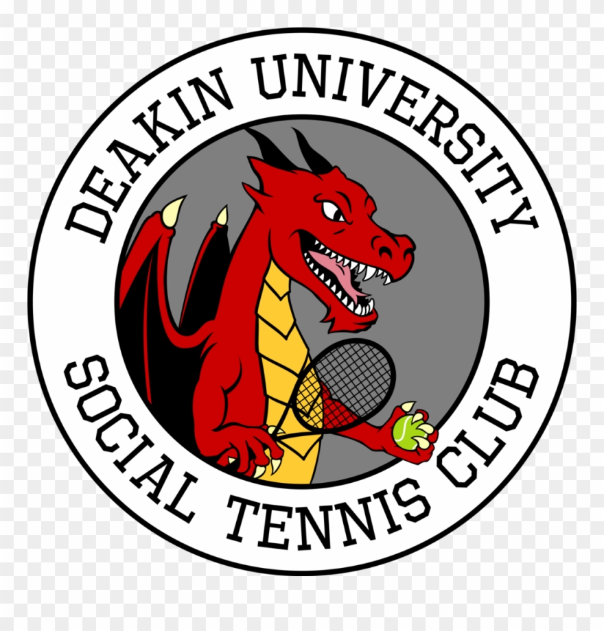 Tennis Mascot Logo - Cartoon Clipart