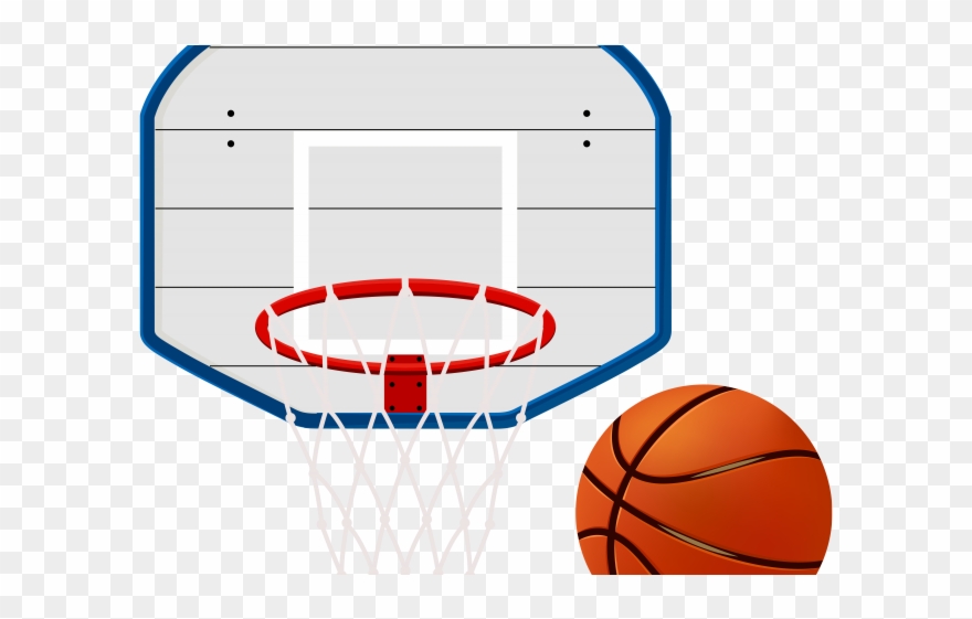Wallpaper Clipart Basketball Court - Transparent Basketball Hoop Png