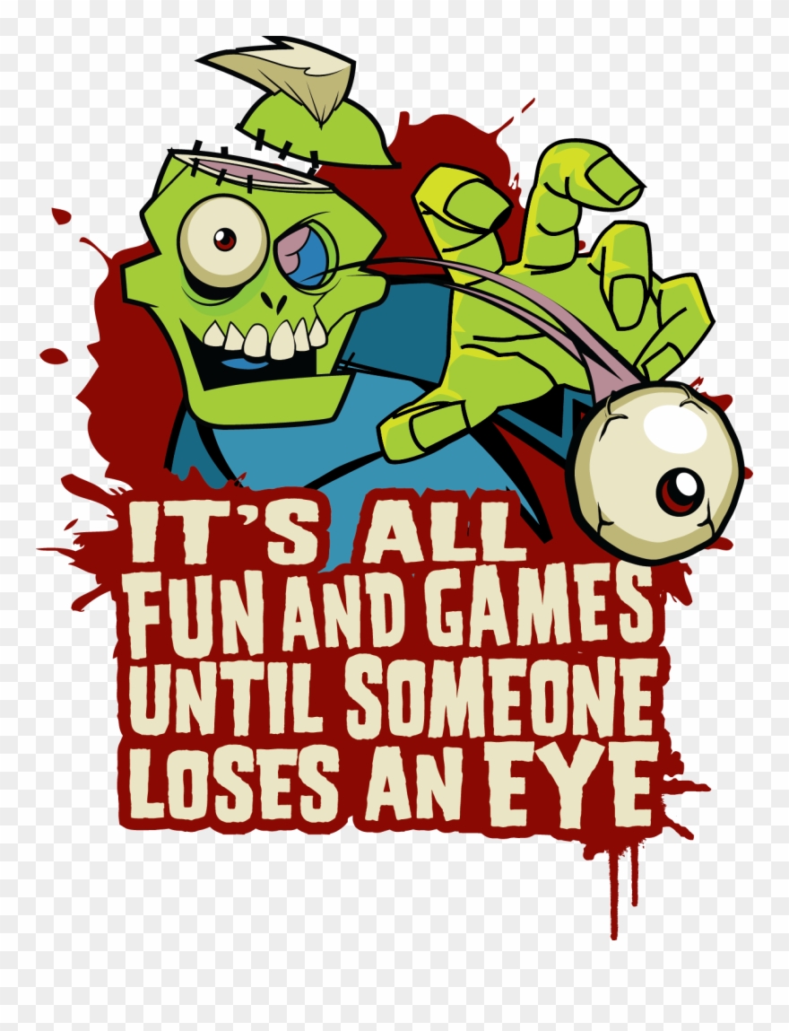 Fun And Games Zombie Style Rot Of The Zombz™ - Cartoon Clipart