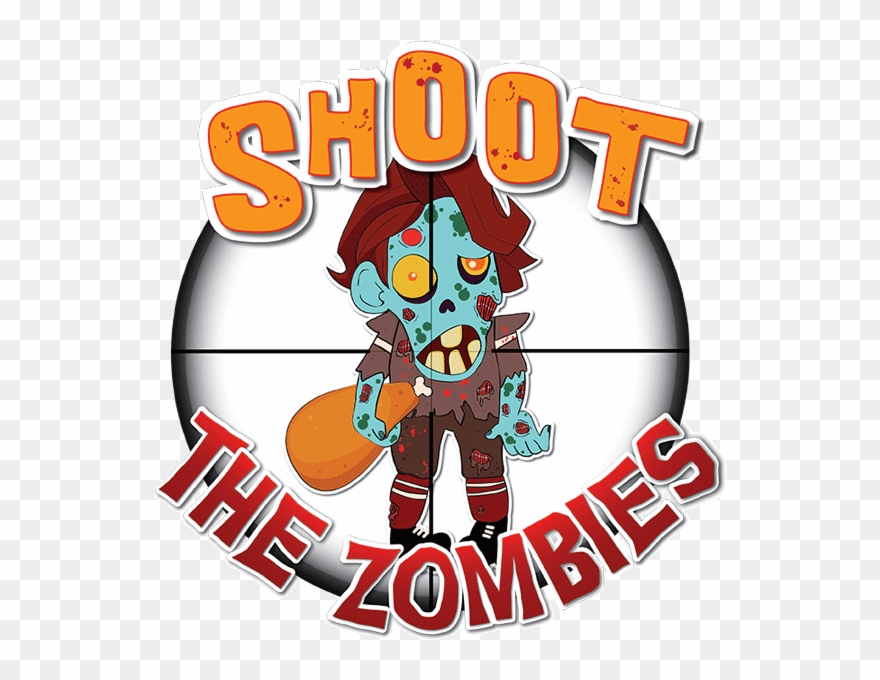 01 Shoot The Zombies - Cartoon Clipart