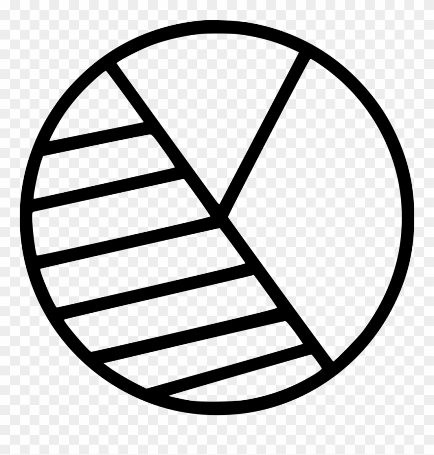 Percentage Pie Comments - Basketball Template Clipart