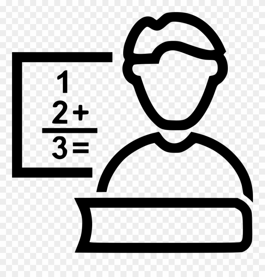 Teacher Male Comments - Art Studio Icon Clipart