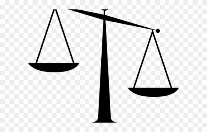 Injustice Clipart Fair Treatment - Scales Of Justice Clip Art - Png Download