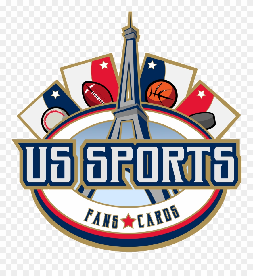 Us Sports Fans Cards - Illustration Clipart
