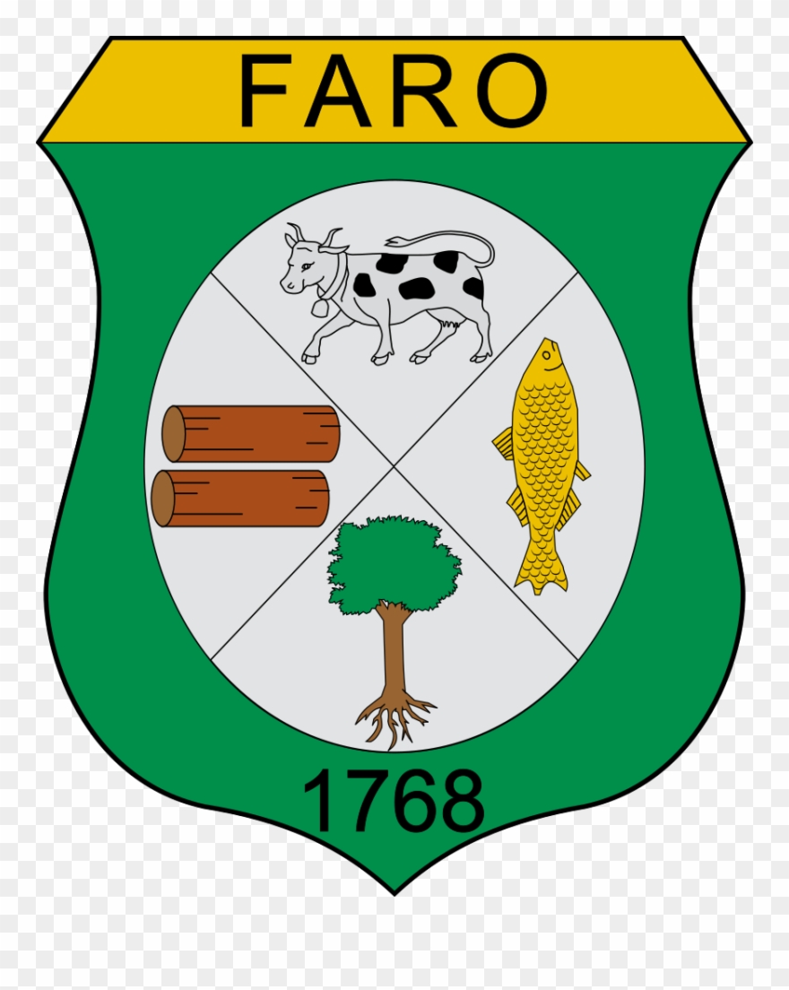 Brasão De Faro - Cidade De Faro Pará Clipart