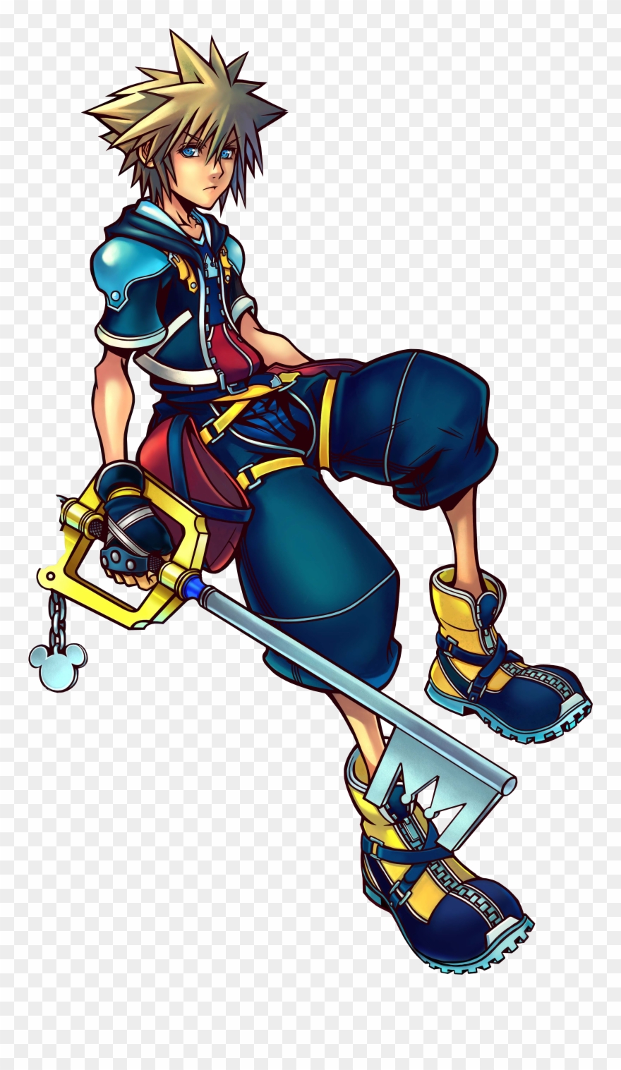 Kingdom Hearts Crown Clipart - Kingdom Hearts Sora Art - Png Download