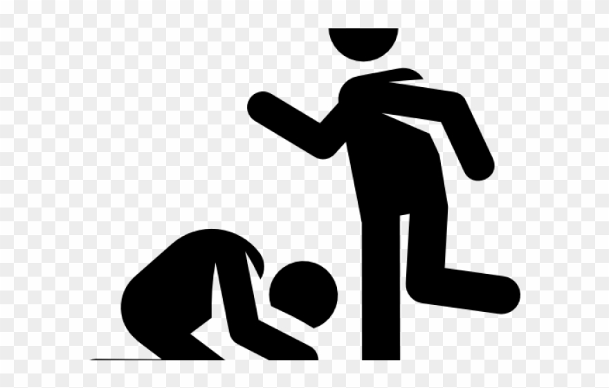 Punch Clipart School Fight - Png Download