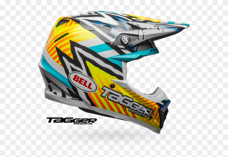 Bell Moto 9 Mips Clipart