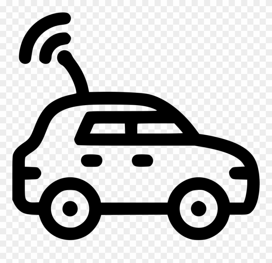 Car Toy Comments - Car Outline Icon Transparent Background Clipart