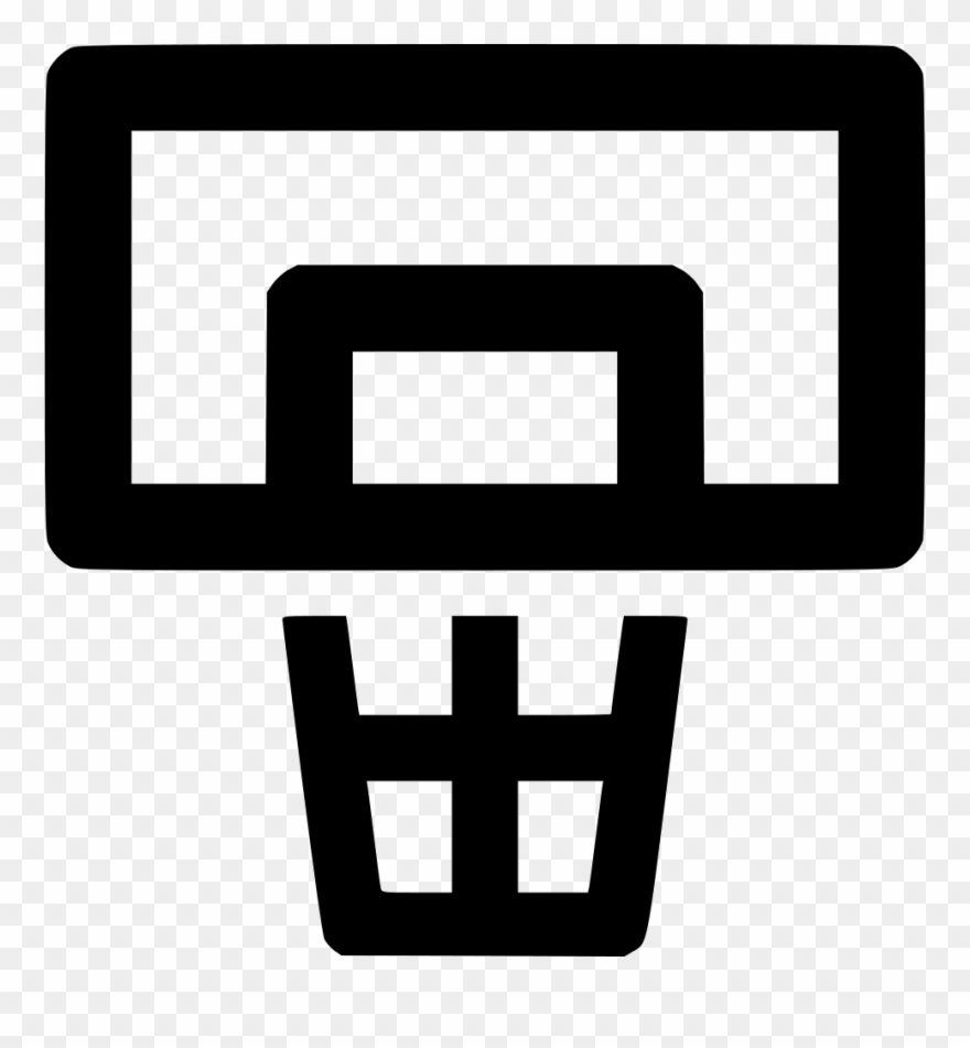 Basketball Hoop Comments Clipart