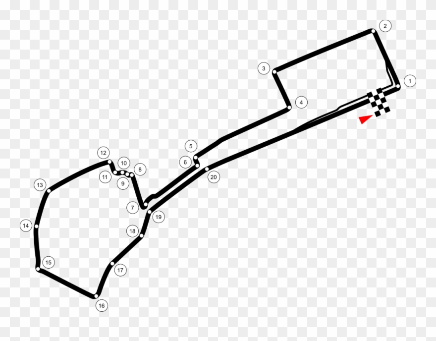 Open - Circuito Di Baku Azerbaijan Clipart