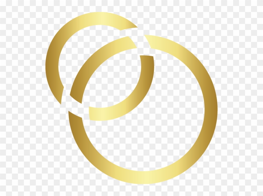 Golden Join Ring Logo - Circle Clipart