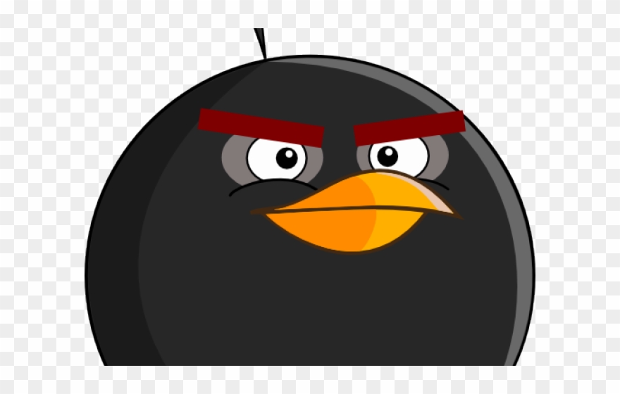 Drawn Explosion Angry Bird - Angry Birds Da Bomb Png Clipart