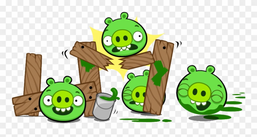 Piggies - Angry Birds Png Hd Clipart