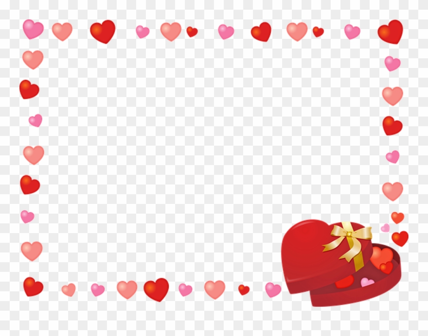 Border Sticker - 2 月 イラスト フレーム Clipart