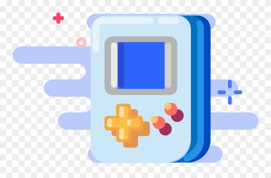 Mbe Cartoon Icon Game Console Electronics Png And Vector - Game Boy Clipart