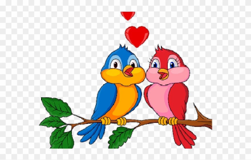 Love Birds Clipart Branch - Love Before And After Marriage Quotes - Png Download