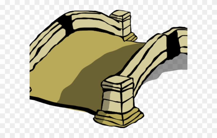 Pond Clipart Simple Bridge - Clip Art Bridge - Png Download