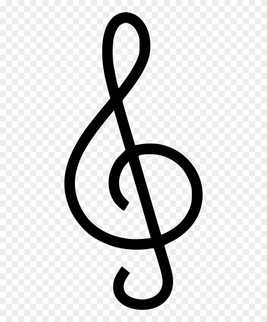 Treble Cleff Comments - Iconos De La Musica Romantica Clipart