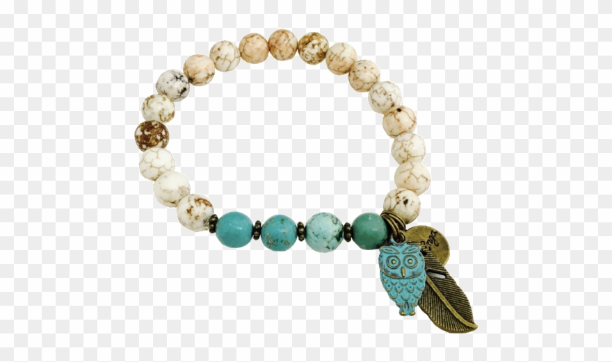 In Memory Of Bracelet, Owl, Feather - Bracelet Clipart