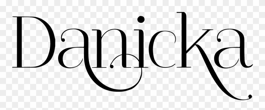 Elegant, Personable, Jewelry Logo Design For Danicka Clipart