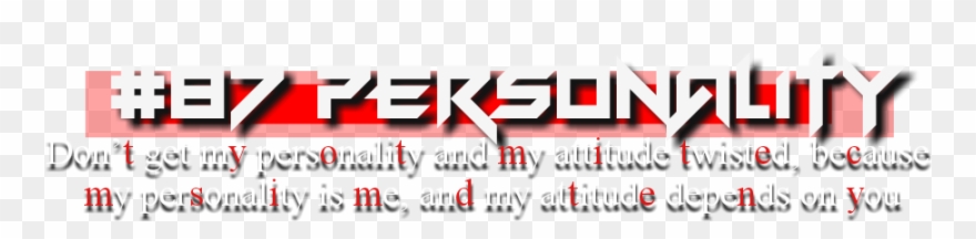 1024 X 461 10 - Png Text Attitude Boy Clipart