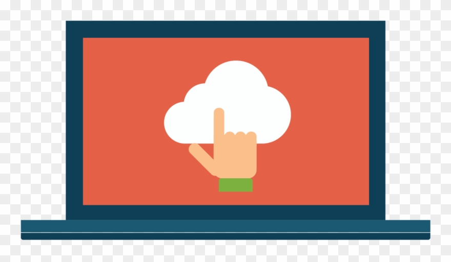 Secure Document In The Cloud Clipart