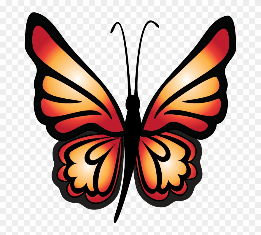 Creation Creatures Llc - Monarch Butterfly Clipart