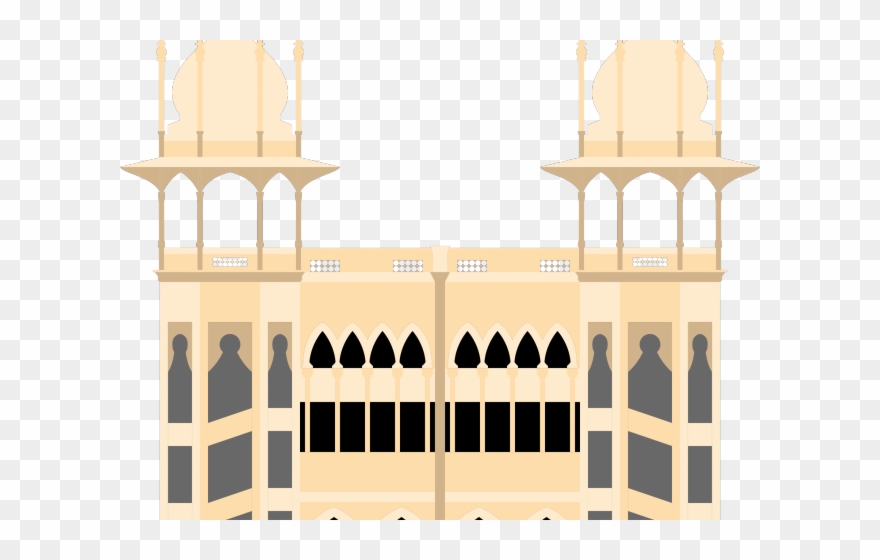 Railway Station Clipart Clip Art - Vector Sultan Abdul Samad Building Graphic - Png Download