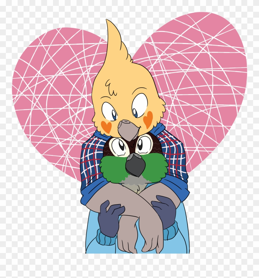 My Friend And His Bf - Cartoon Clipart