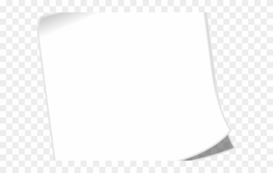 Note Clipart Blank - Paper - Png Download