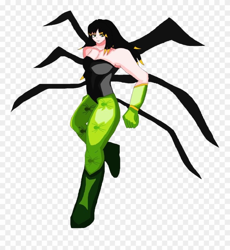 Series, Black Widow - Cartoon Clipart