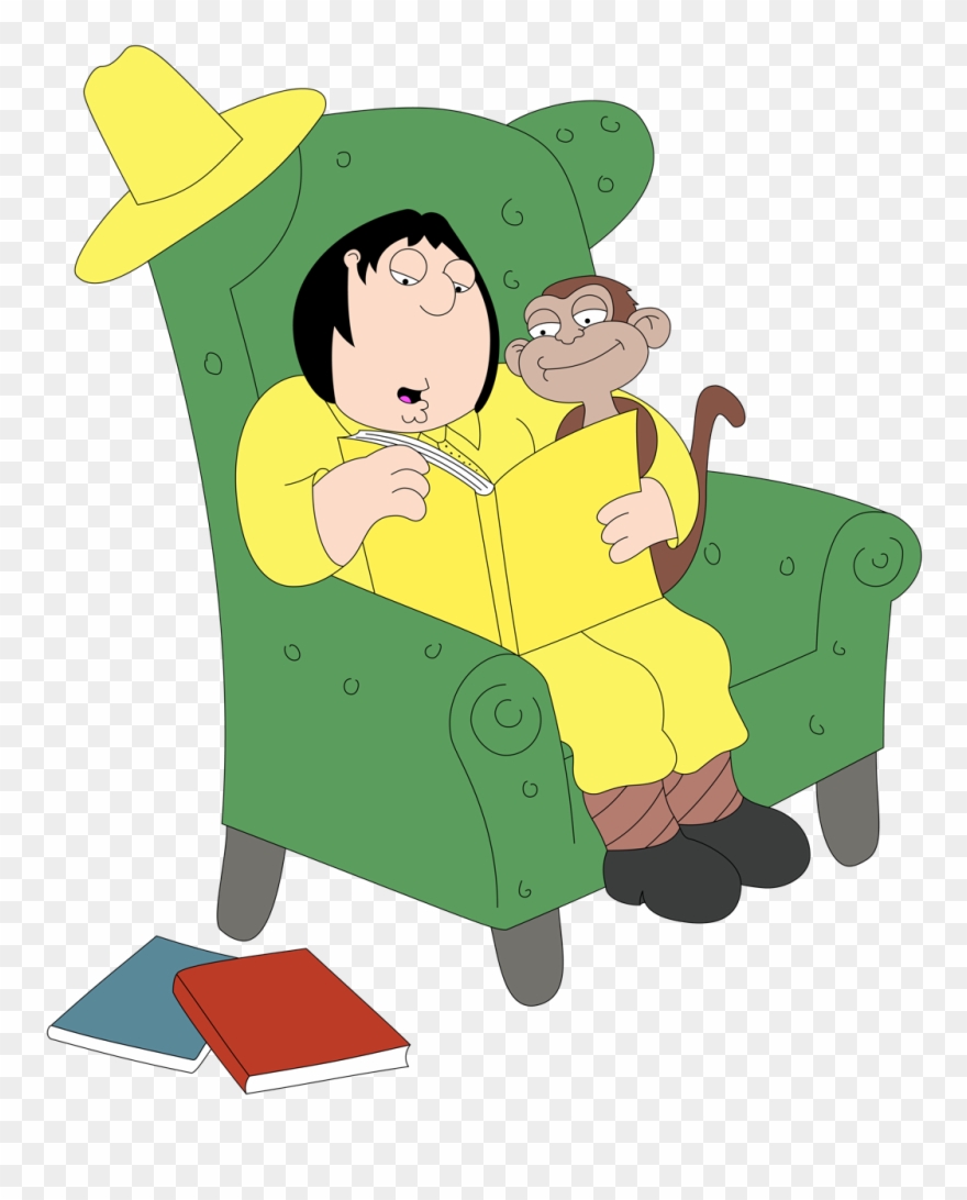 I Made This Chris - Yellow Hat Guy From Curious George Clipart