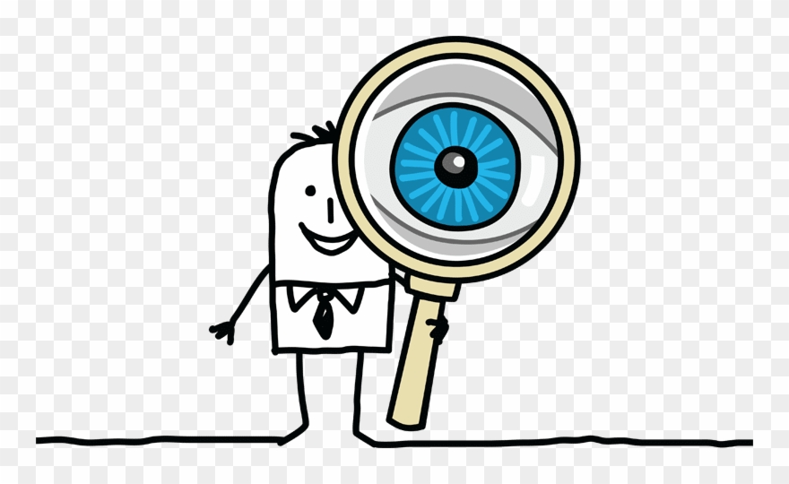 Pair Clipart Service Business - Eye Check Up Cartoon - Png Download