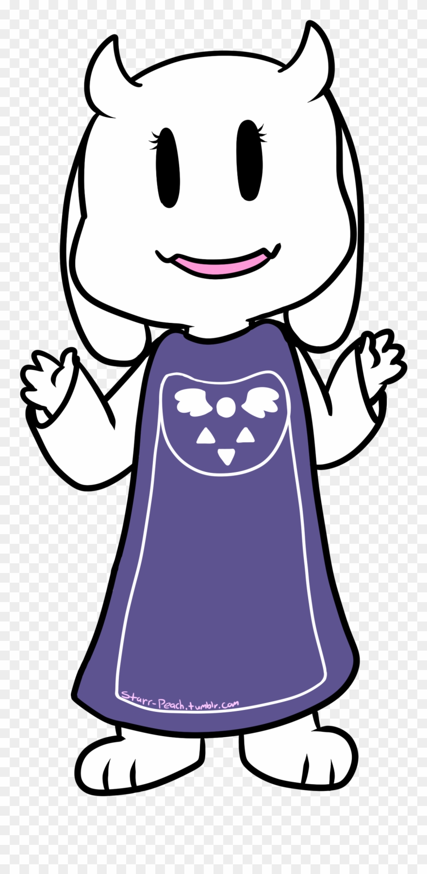Toriel Chibi Clipart