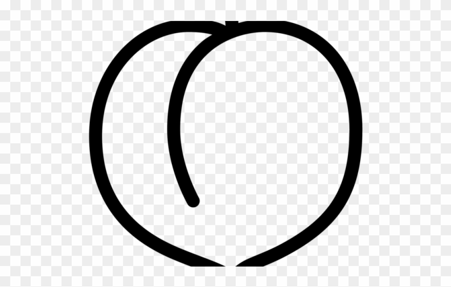 Peach Clipart Crown - Circle - Png Download