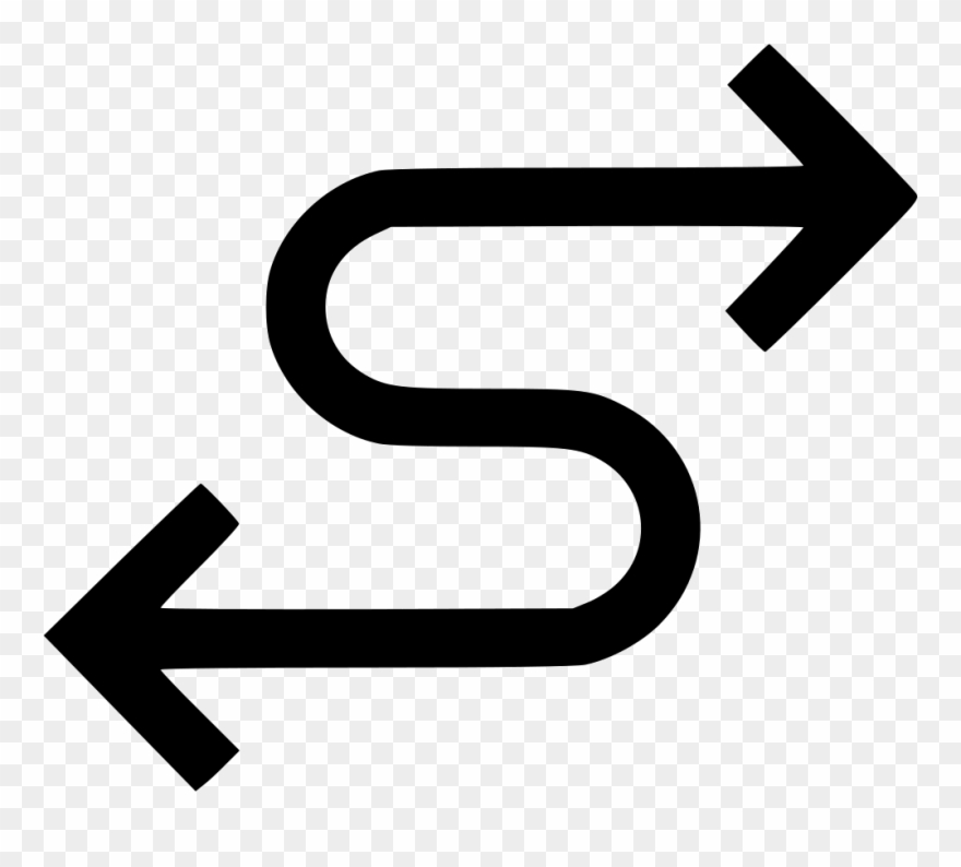 Zigzag Giveway Way Comments - Repost Icon Clipart