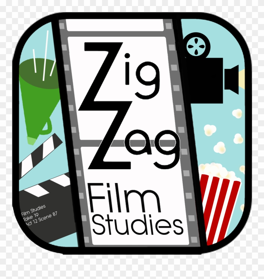Zigzag Film Studies - Graphic Design Clipart