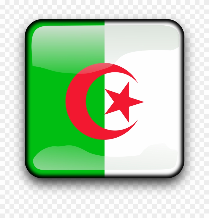 Free Clipart Mo Koppi - Algeria Flag - Png Download