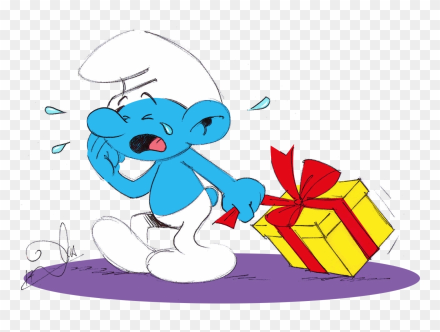 By Coincidence, I Watched Some Smurf Episodes Featuring - Cartoon Clipart
