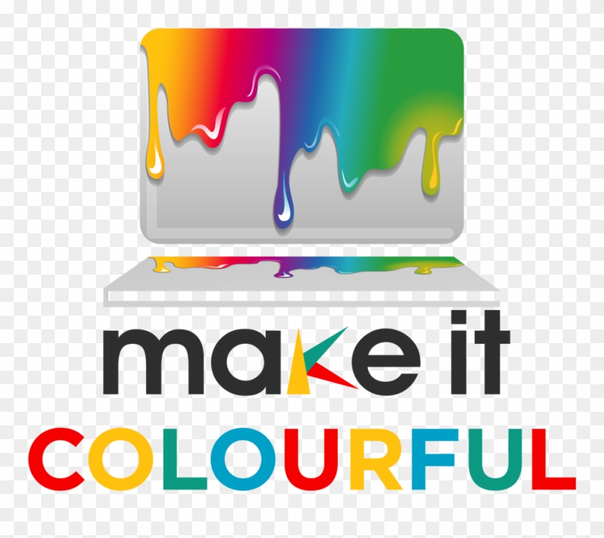 Mac Me Colourful - Graphic Design Clipart