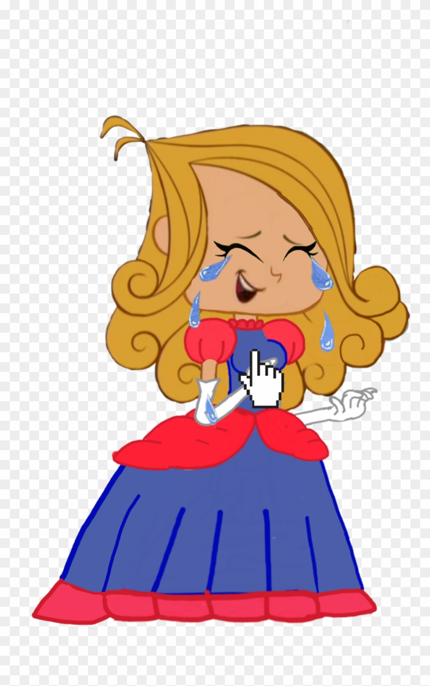 Tickle Sticker - Hand Clipart