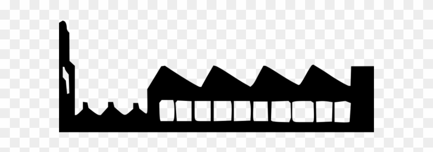 Factory Clipart Skyline - Factory Industry Clipart - Png Download