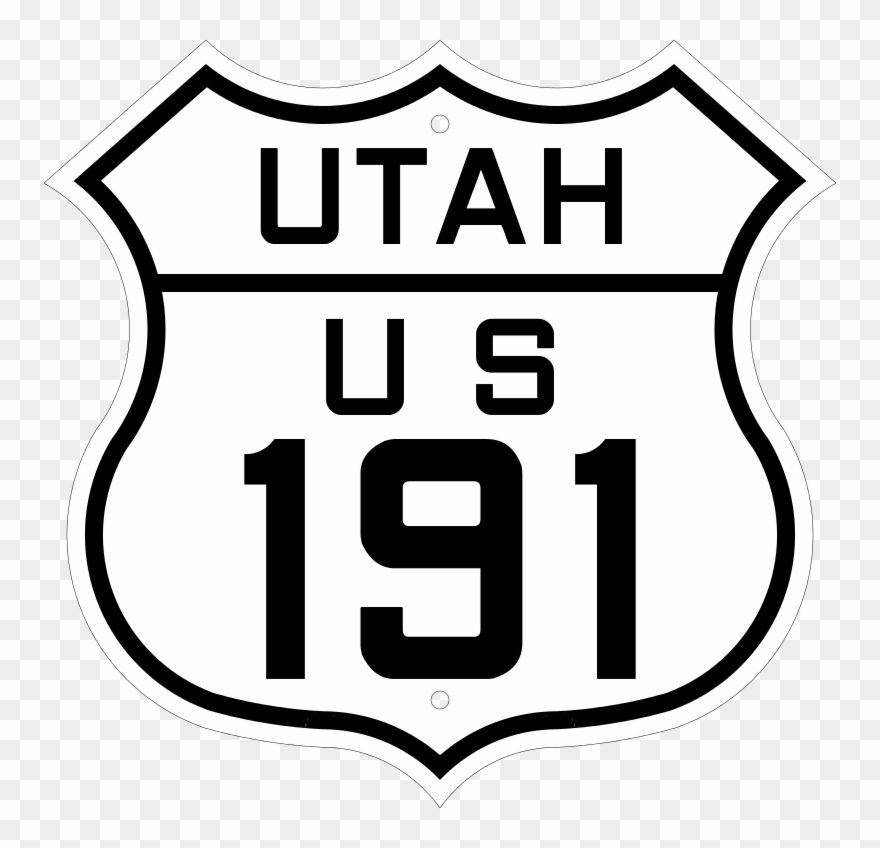 Us 191 Utah Clipart