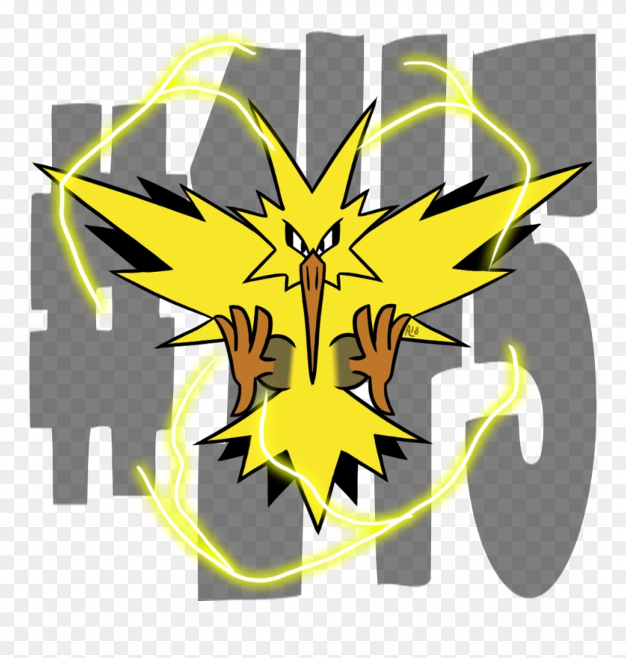 Zapdos Pokemon Pokemonaday Artists On Tumblr Fanart - Illustration Clipart