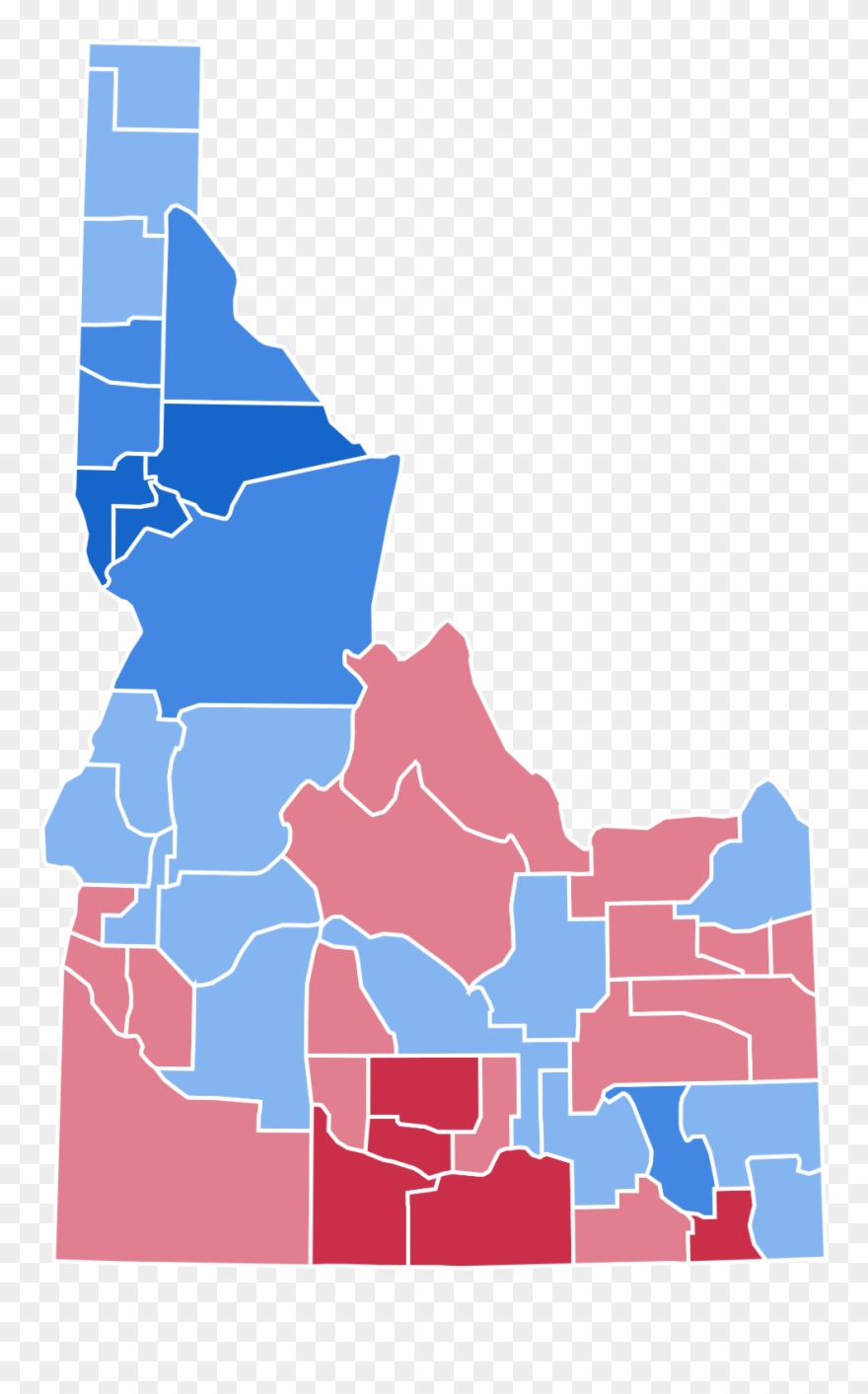 Open - Idaho Election Results 2018 Clipart