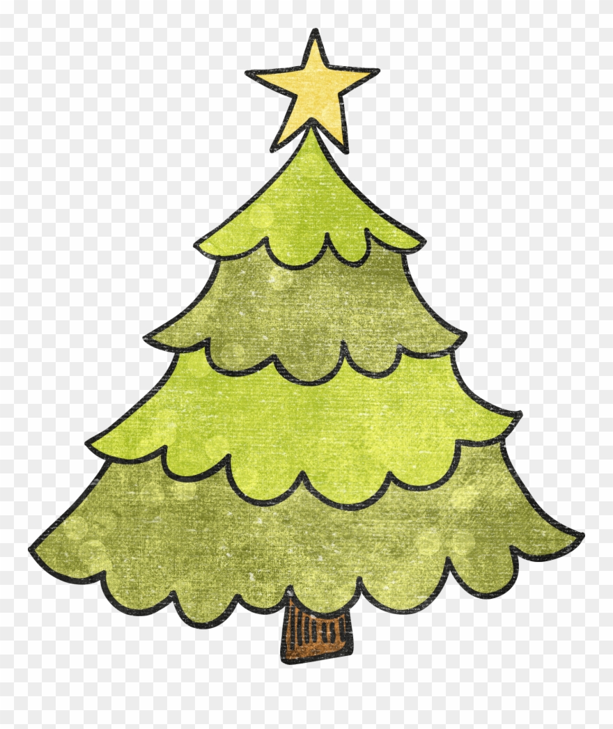 Will I Wrap Presents From Santa In A Different Paper - Christmas Tree Clipart
