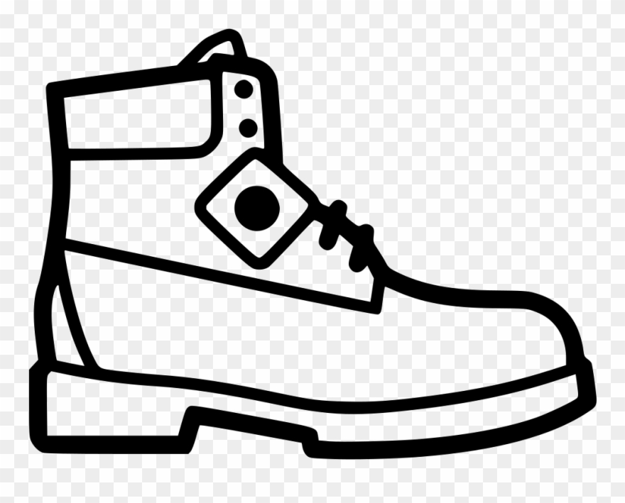 Timberland Png - Clip Art Timberland Boot Transparent Png