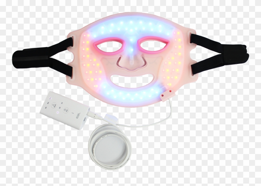 Eql Auro Light Color Therapy Beauty Face Mask For Anti-aging - Mask Clipart